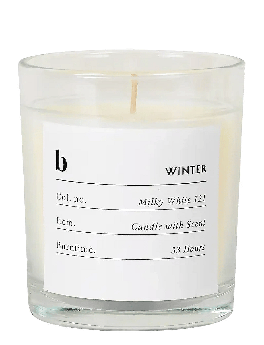 Broste Copenhagen - Sense Scented Candle - above 500kr - white/scent winter - 0