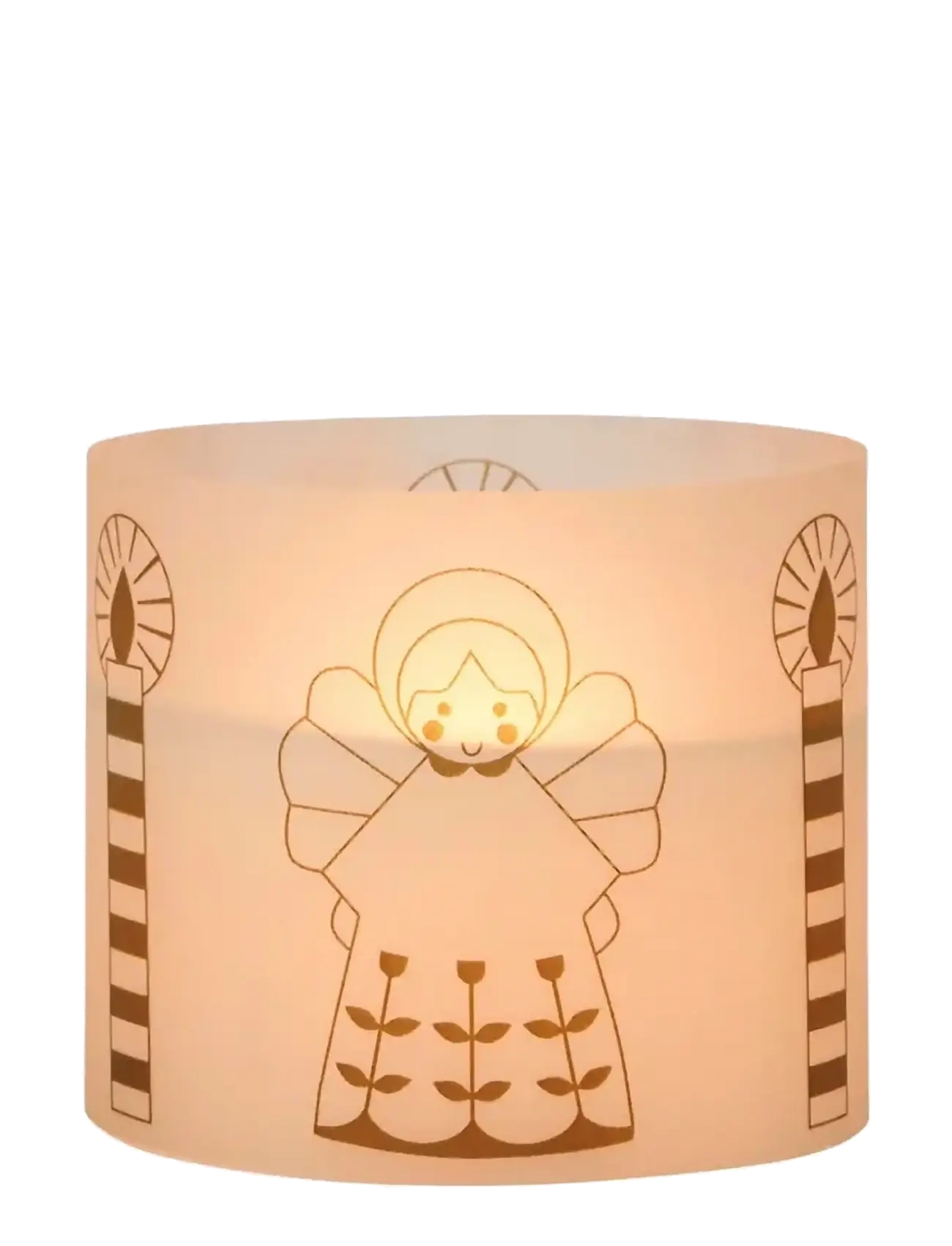 Broste Copenhagen | Fairy Tale Parchment Candle | Ø 8 cm