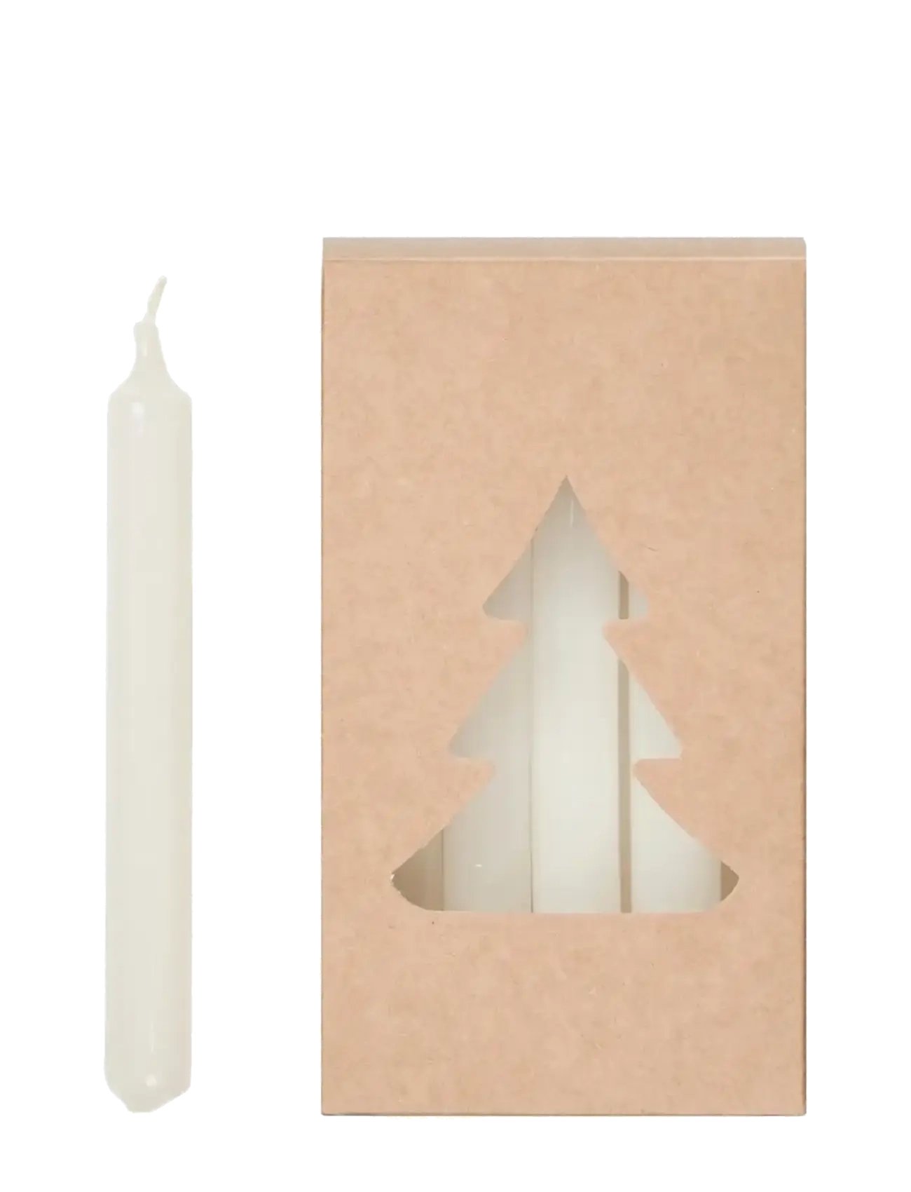 Broste Copenhagen | Glossy Christmas Tree Candle | ONE SIZE