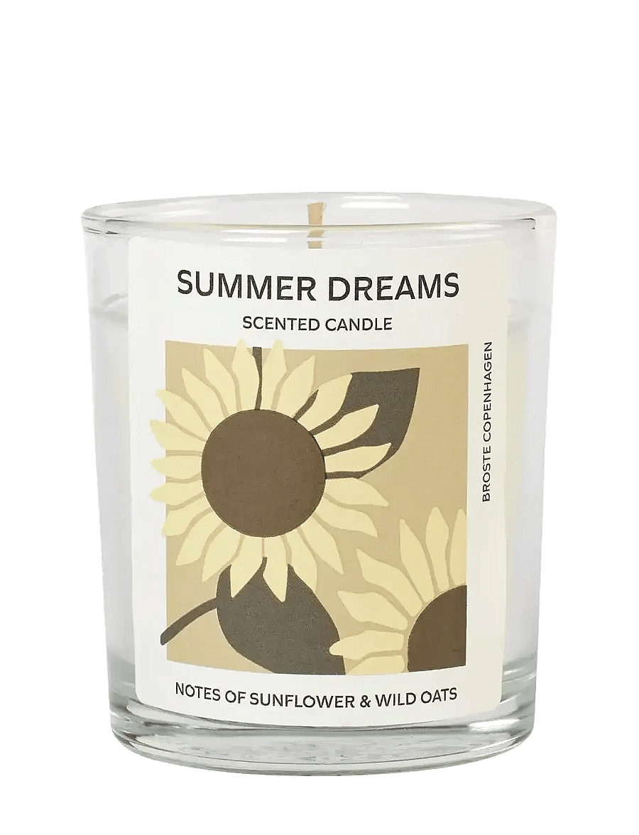 Broste Copenhagen - Summer Dreams Scented Candle - above 500kr - white - 0