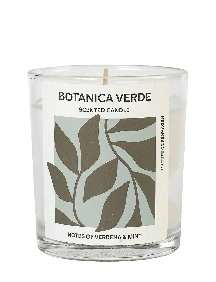 Broste Copenhagen - Botanica Verde Scented Candle - above 500kr - white - 0