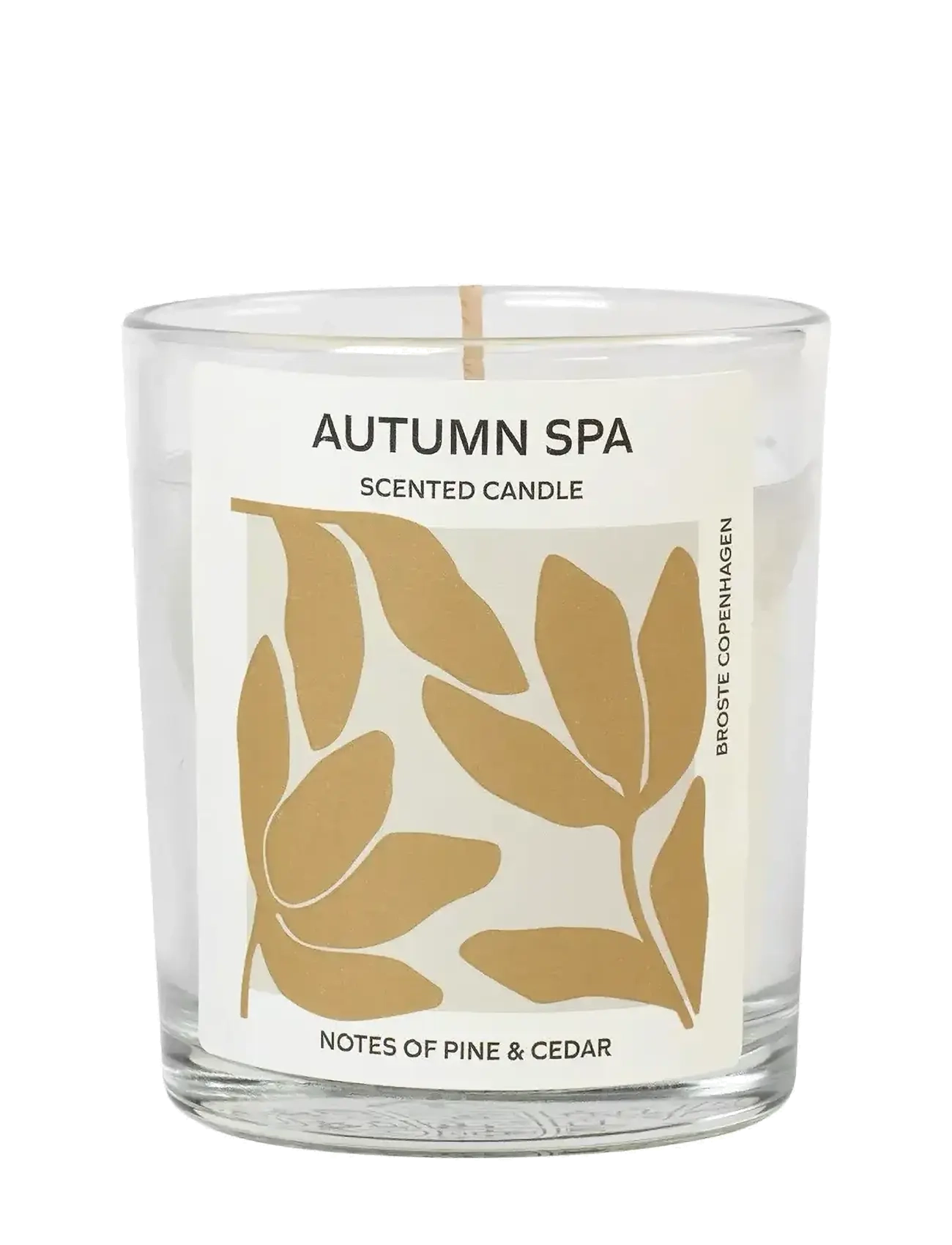 BROSTE COPENHAGEN Autumn Spa Scented Candle Weiß - Ø 7.4 CM - Damen
