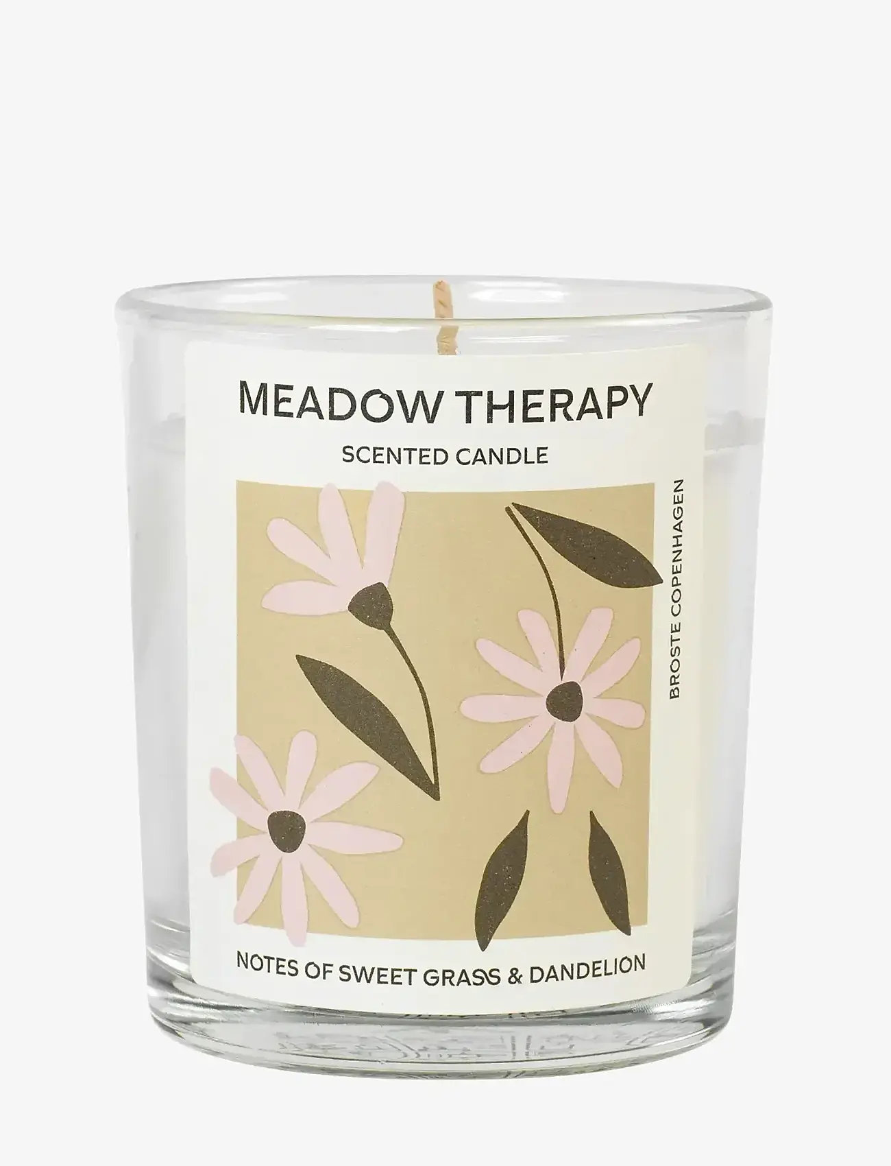 Broste Copenhagen - Meadow Therapy  Scented Candle - block candles - white - 0
