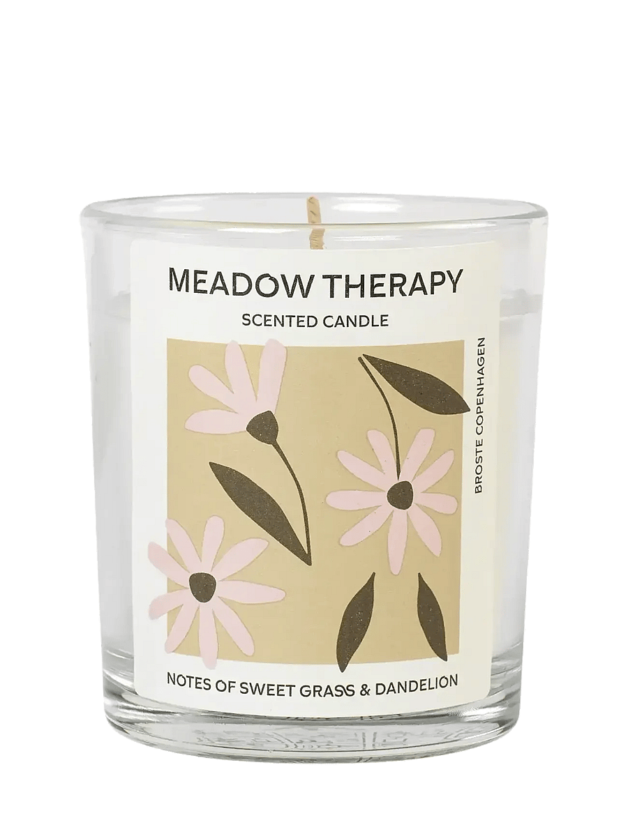 Broste Copenhagen - Meadow Therapy Scented Candle - above 500kr - white - 0