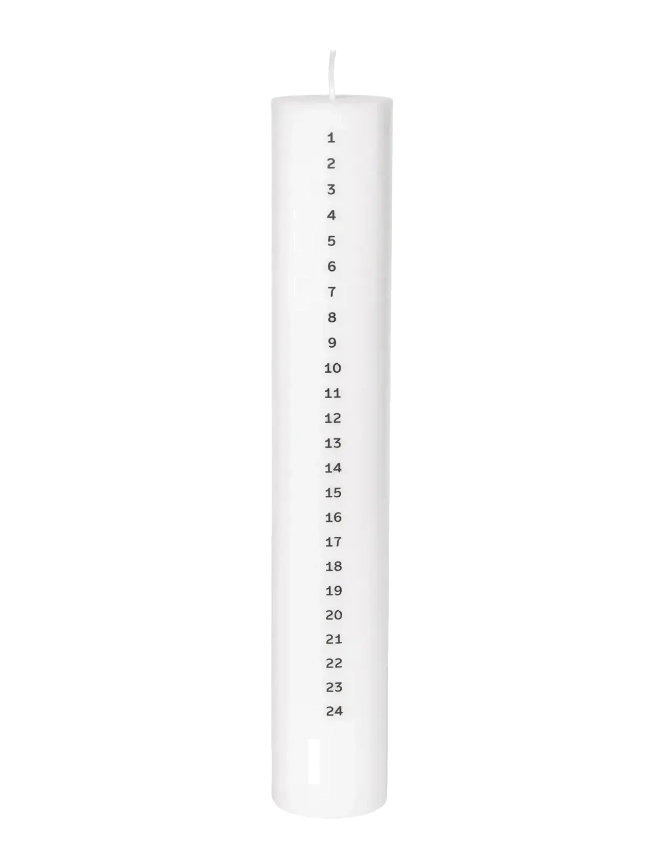 Broste Copenhagen Eco Calendar Candle - Christmas - PURE WHITE / white