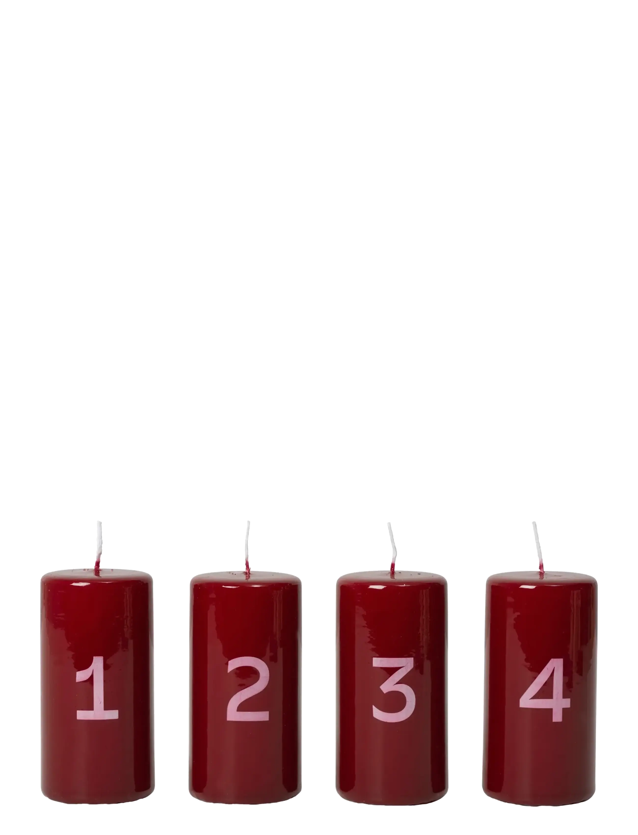 Broste Copenhagen | Advent Calender Candle Glossy | H10CM