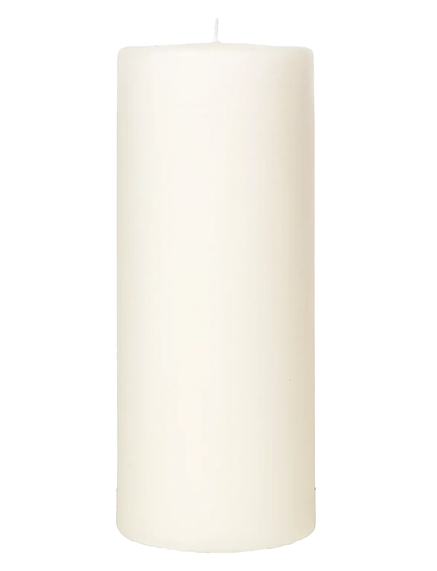 Broste Copenhagen - Church Pillar candle - vahast küünlad - antique white - 1