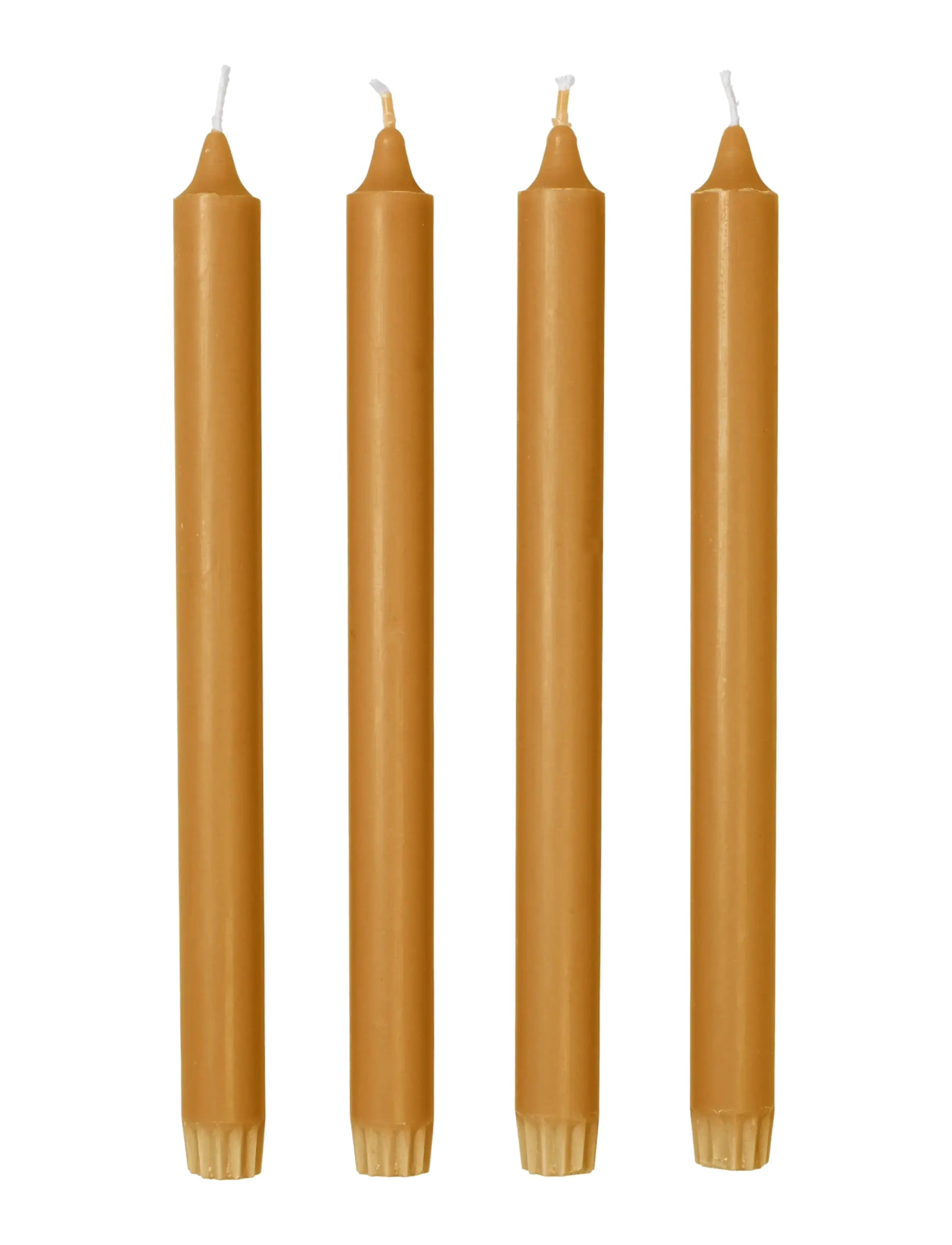 Broste Copenhagen Eco Taper Candle - Julklappar - ORANGE / orange