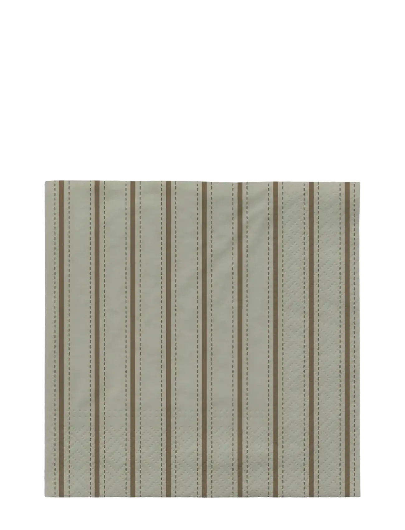 Broste Copenhagen Dolly Paper Napkin, Paper Serviet, Grøn, Str: L33CM