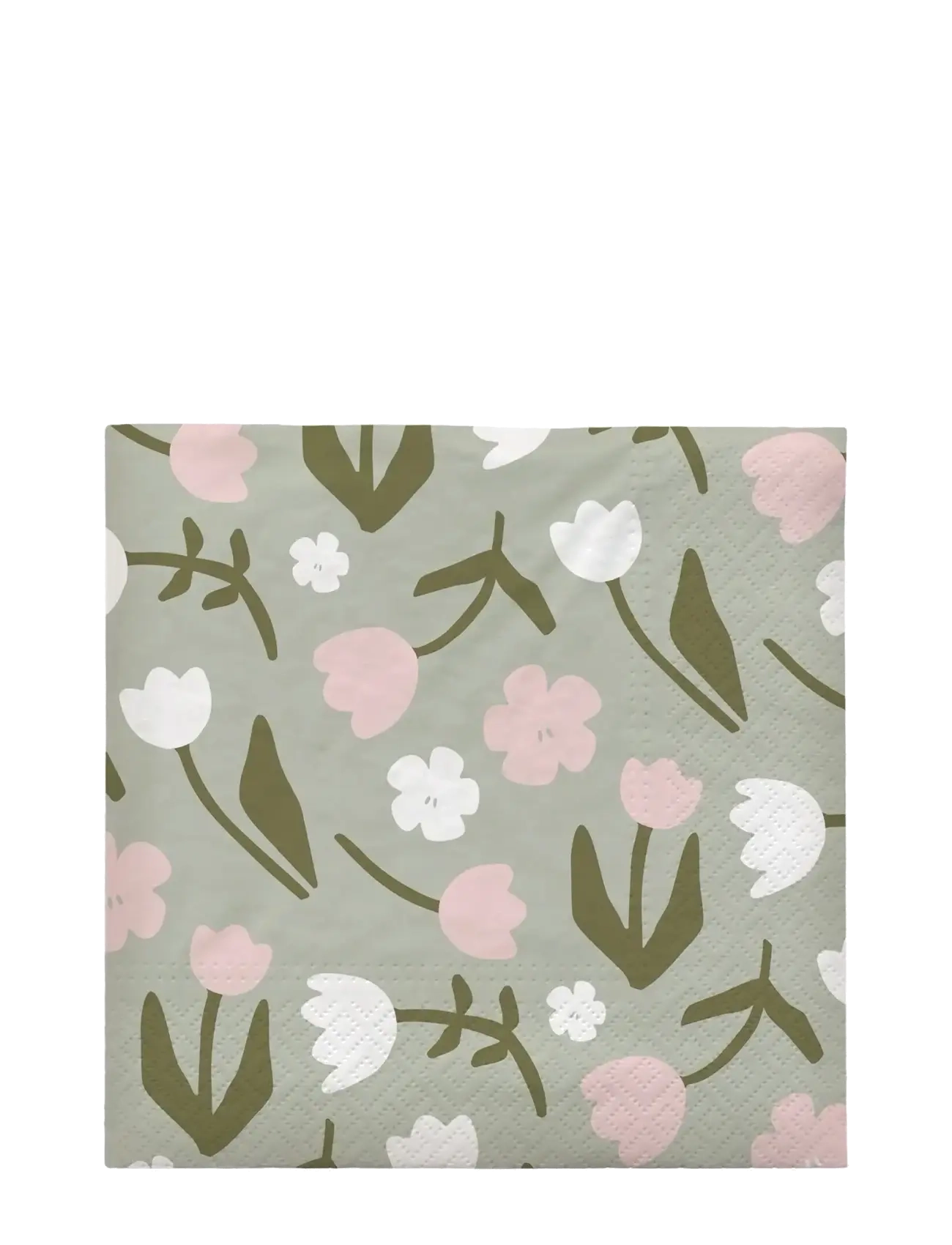 Broste Copenhagen Rosita Paper Napkin, Paper Serviet, Multi/mønstret, Str: L 33CM
