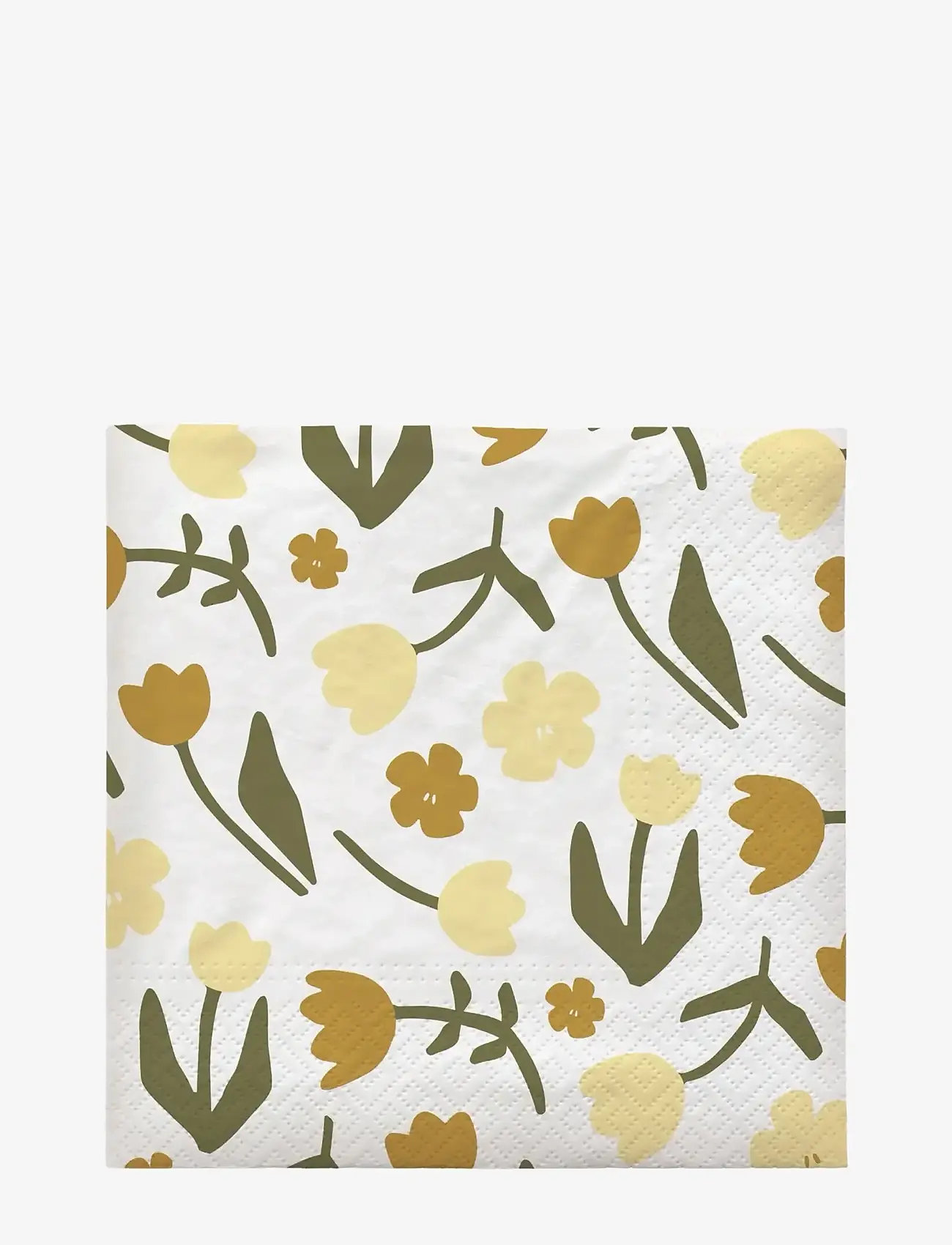 Broste Copenhagen - Rosita Paper Napkin - paper napkins - white - 0