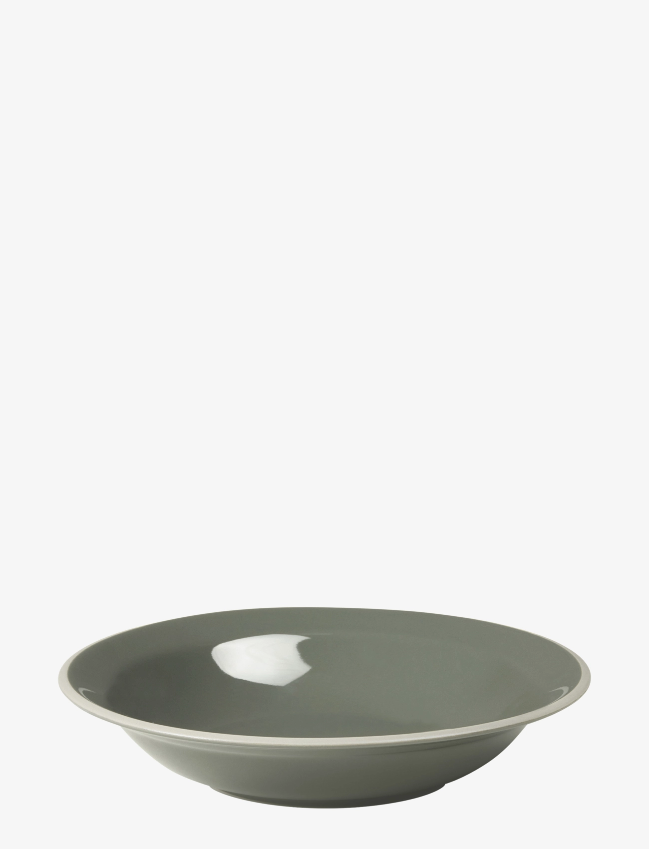 Broste Copenhagen Taverna Dyb tallerken - Broste Copenhagen - GREEN / green