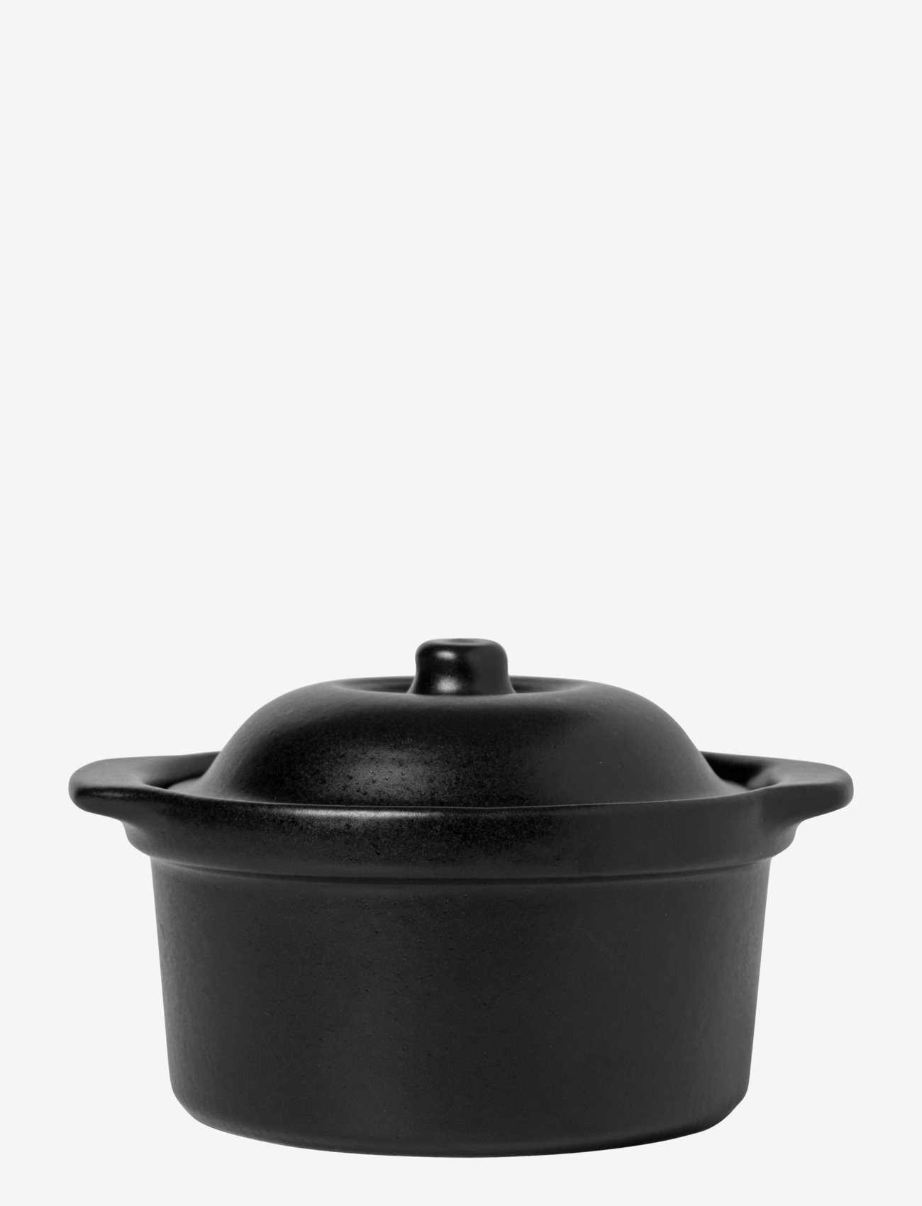 Broste Copenhagen - OVNFAST FAD M/LÅG 'VIG' - laveste priser - antique black - 0