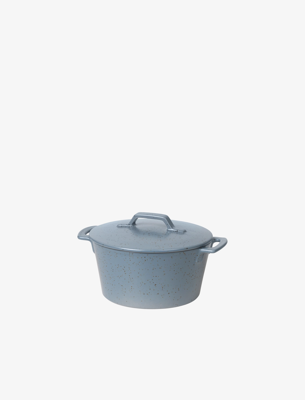 BROSTE COPENHAGEN Ovnfast Fad M/Låg 'Hasle' Blau - 23.5X19X12.4CM - Unisex