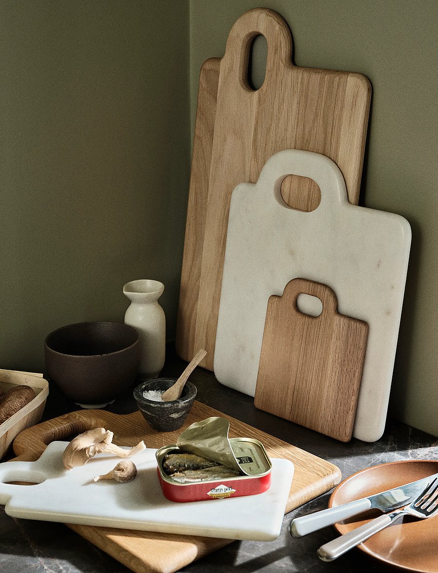 Broste Copenhagen - Olina Chopping board - schneidebretter - natural - 0