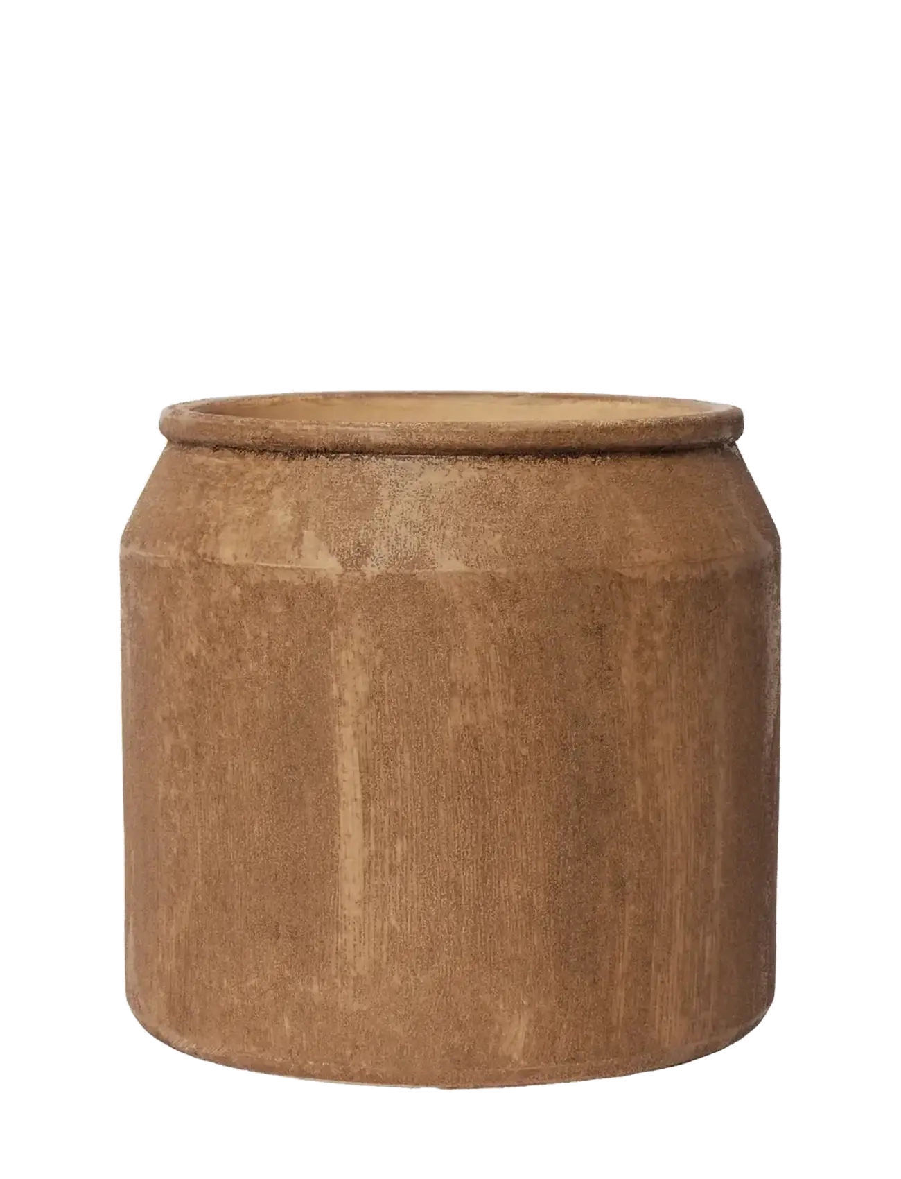 BROSTE COPENHAGEN Uma Flowerpot Braun - H 24CM - Unisex