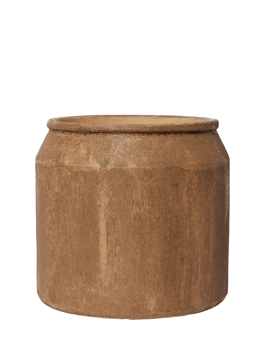 Broste Copenhagen - Uma Flowerpot - vazonai - brown - 1