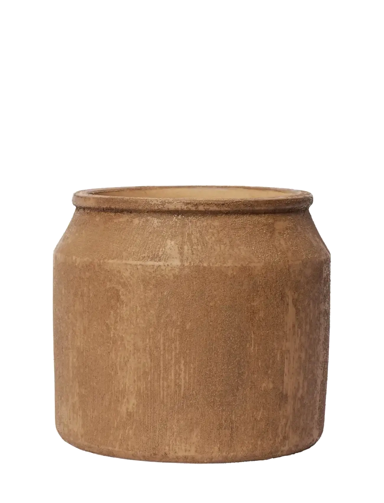 BROSTE COPENHAGEN Uma Flowerpot Braun - H 20CM - Unisex