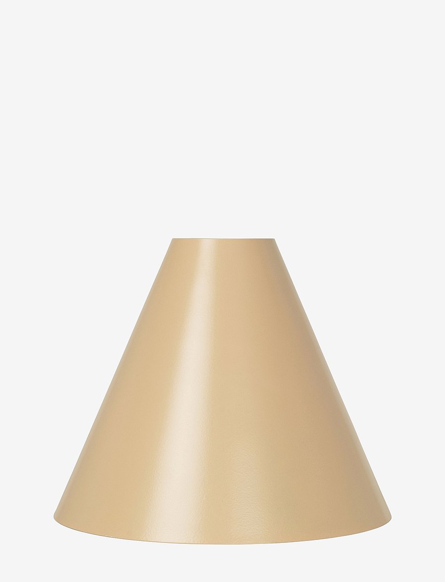 Broste Copenhagen - Gine Lampshade S - lambikuplid - pale banana yellow - 1