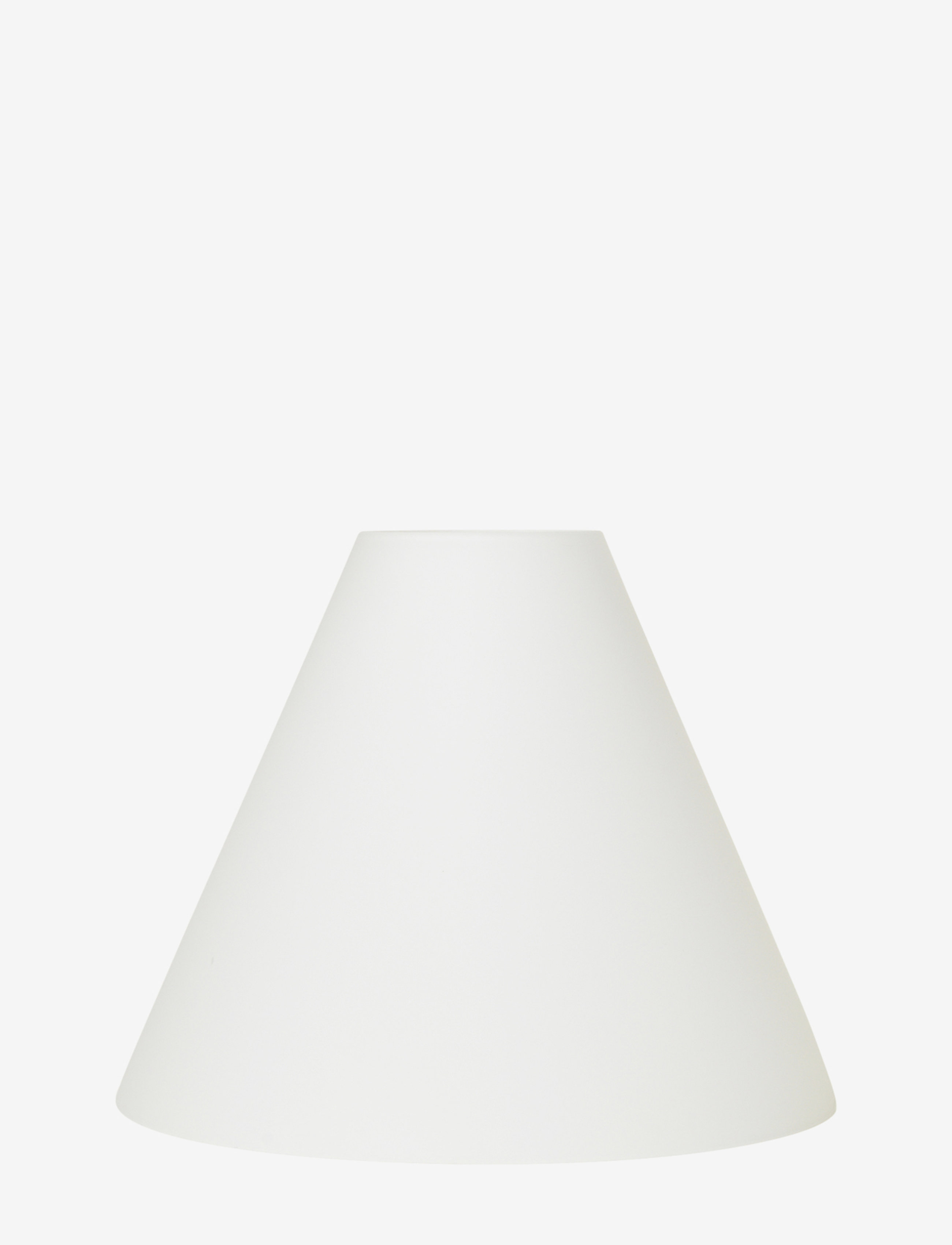 BROSTE COPENHAGEN Lampeskærm 'Gine' Weiß - Ø27CM - Unisex