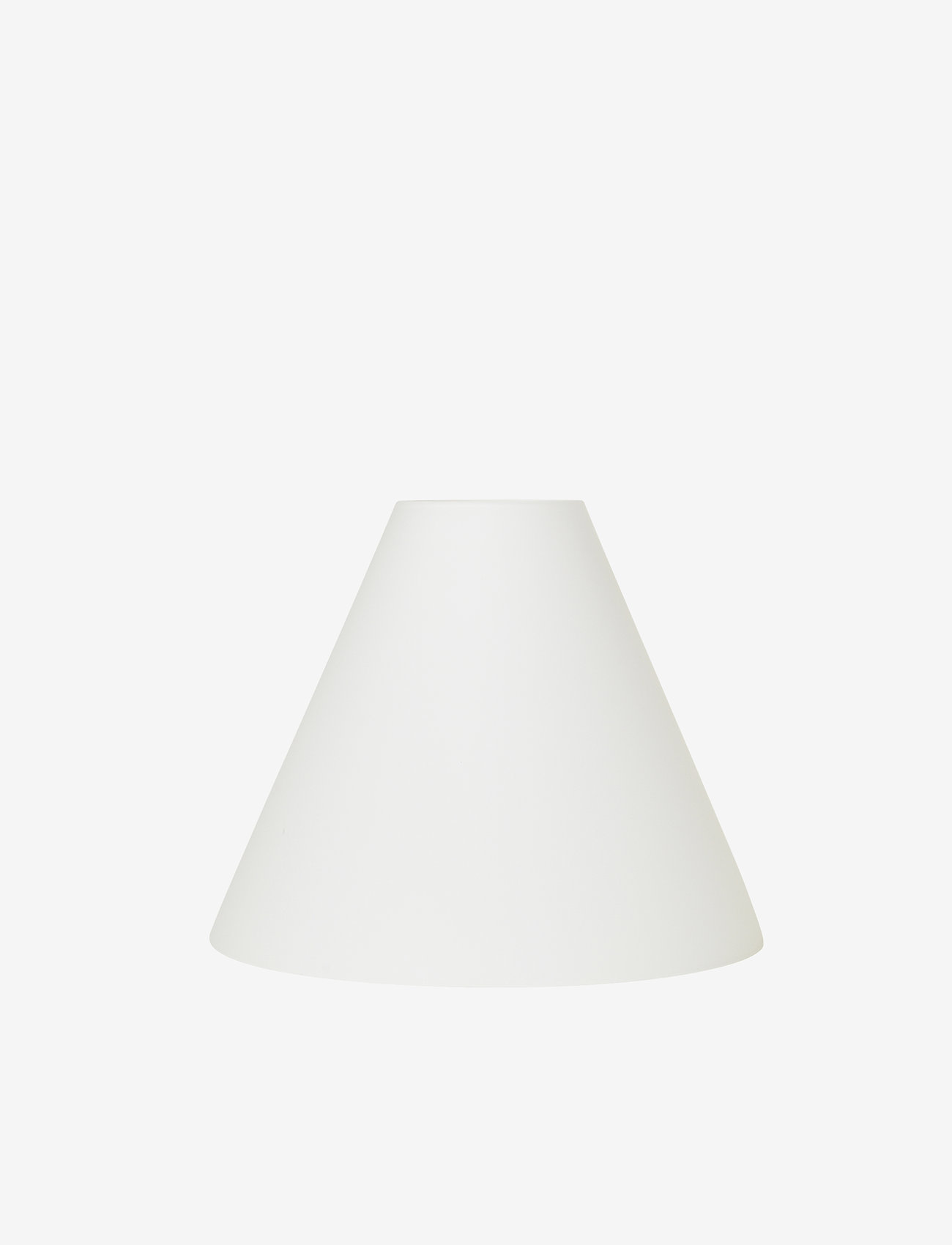 Broste Copenhagen - Gine Lampshade S - home - opal white glas - 0