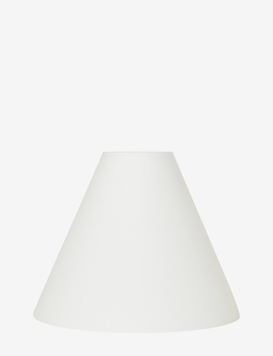 Broste Copenhagen - Gine Lampshade S - lampenschirme - opal white glas - 1