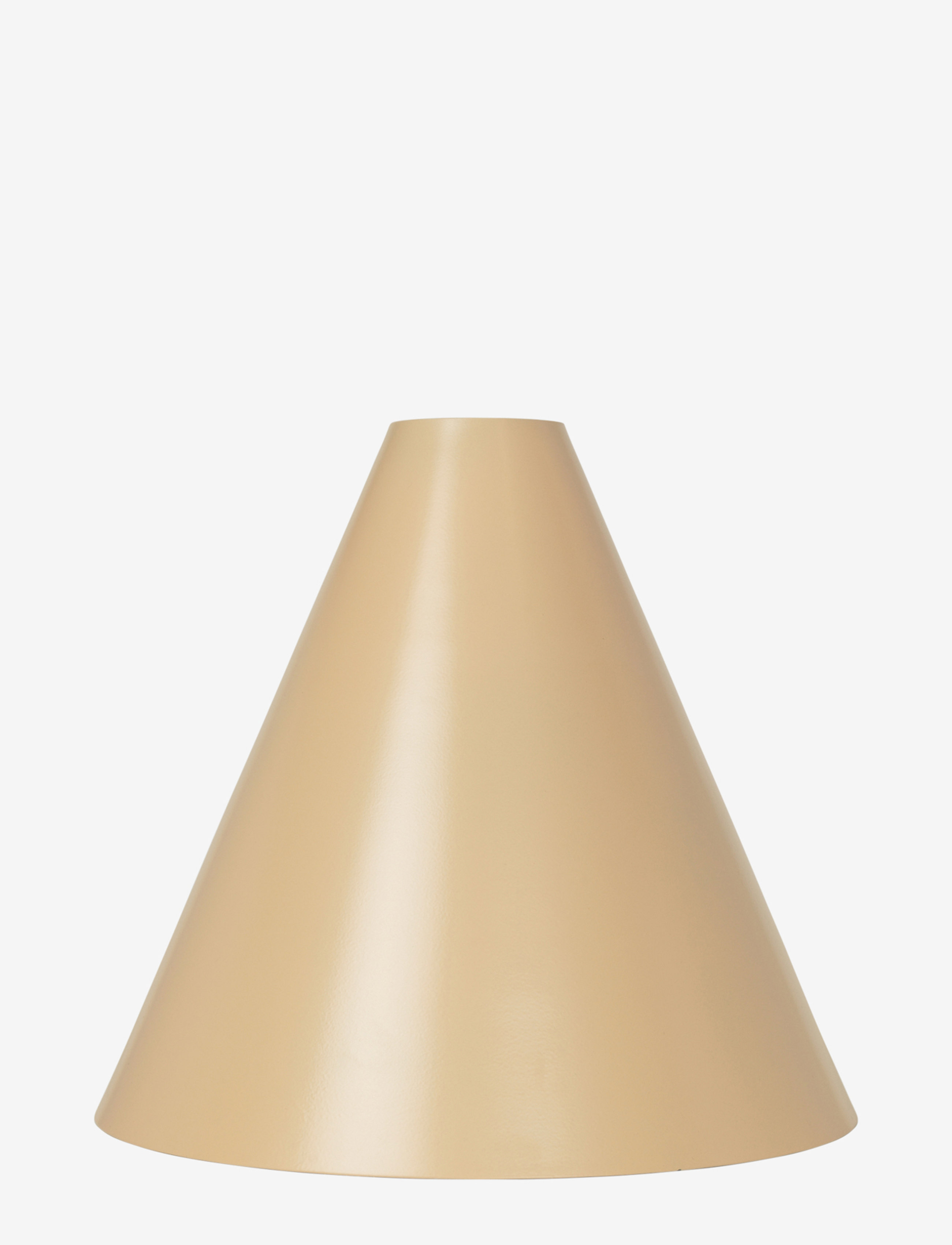 BROSTE COPENHAGEN Lampeskærm 'Gine' Beige - Ø35CM - Unisex