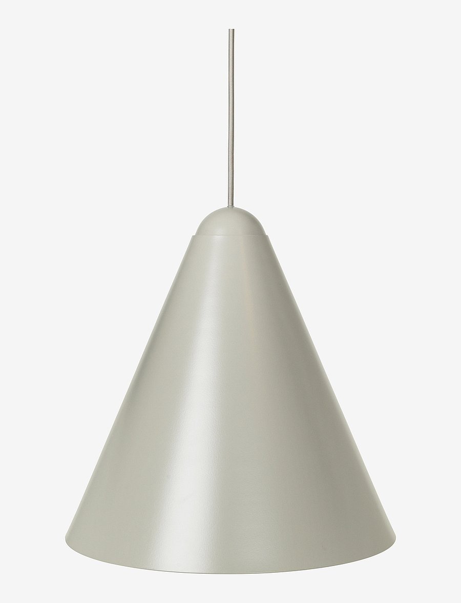 Broste Copenhagen - Gine Lampshade L - lambikuplid - dove grey - 1