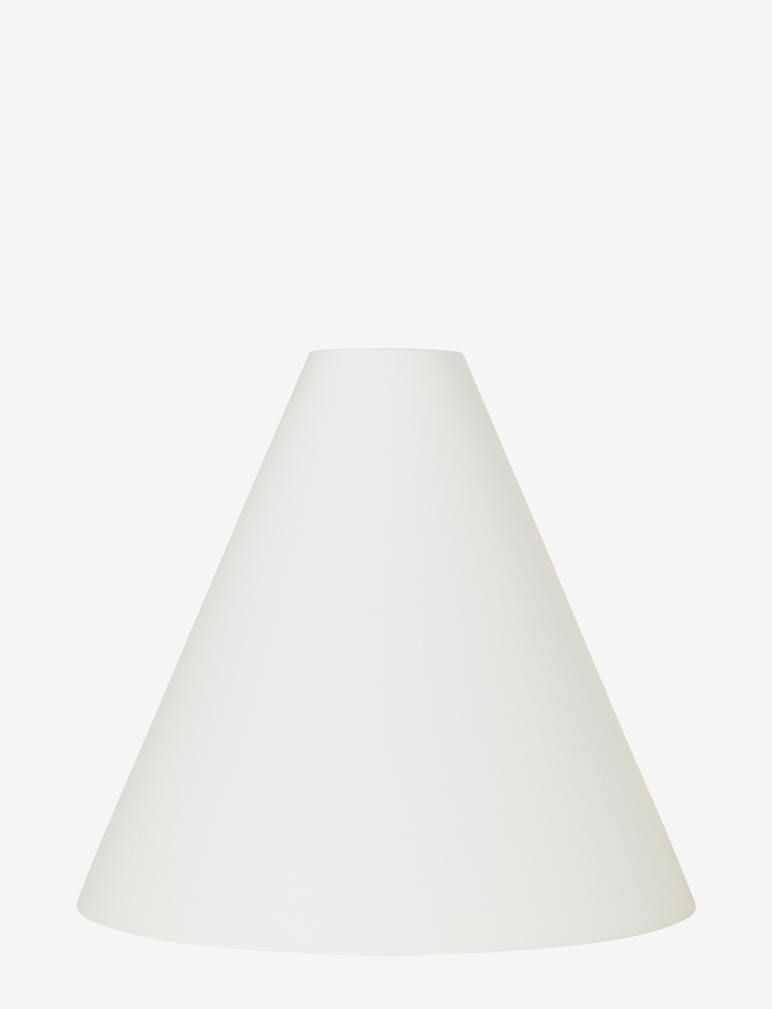 BROSTE COPENHAGEN Lampeskærm 'Gine' Weiß - Ø35CM - Unisex