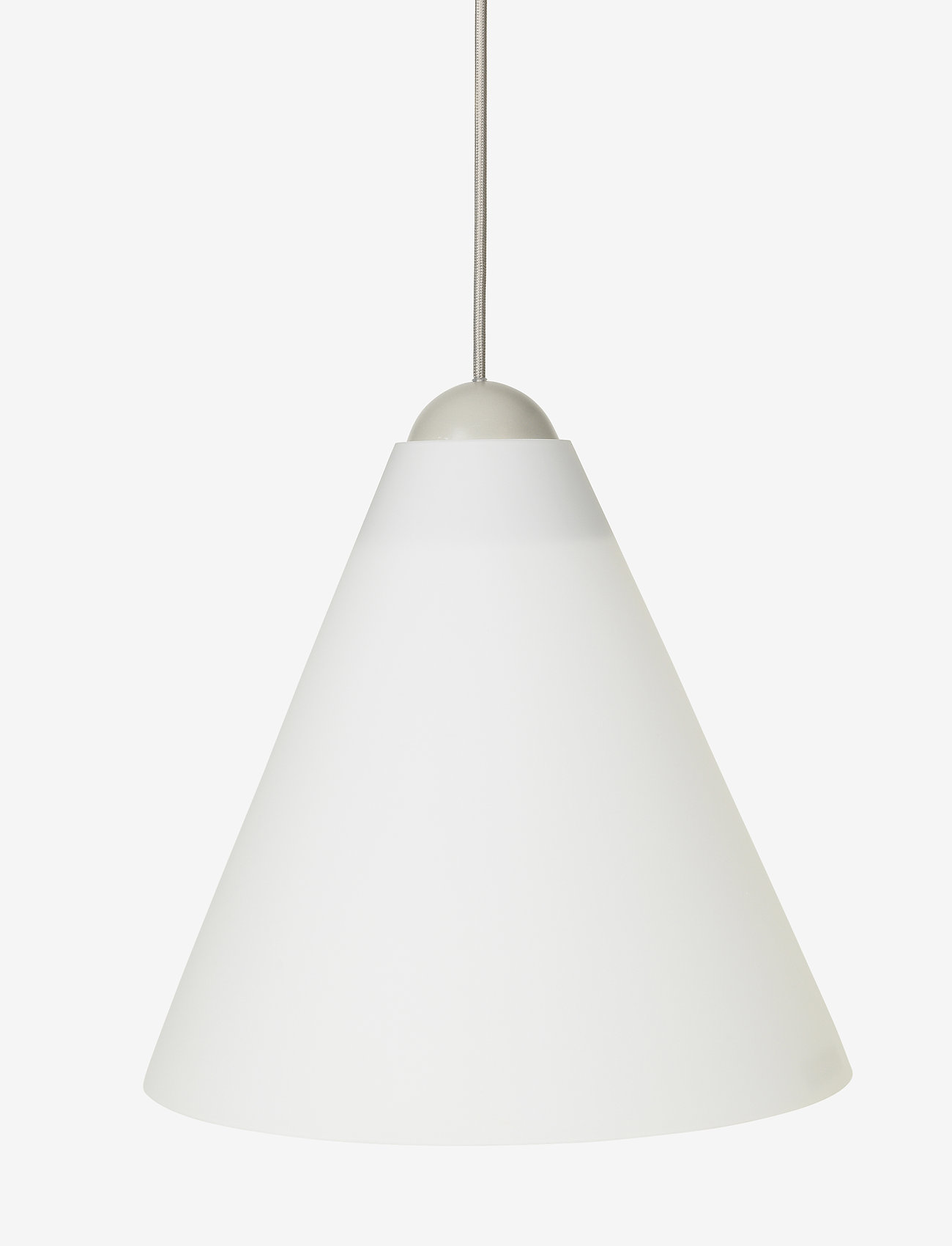 Broste Copenhagen - Gine Lampshade L - köp efter pris - opal white glas - 1