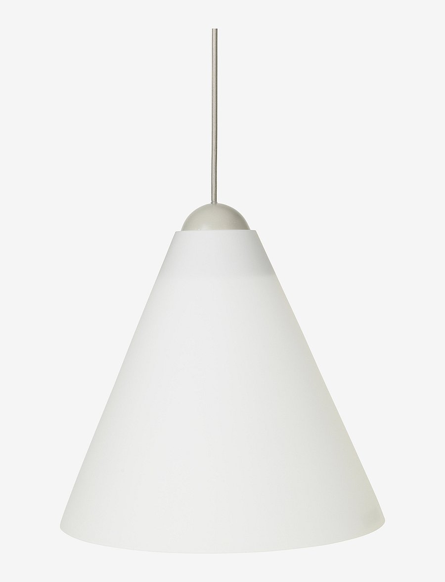 Broste Copenhagen - Gine Lampshade L - lampenschirme - opal white glas - 2