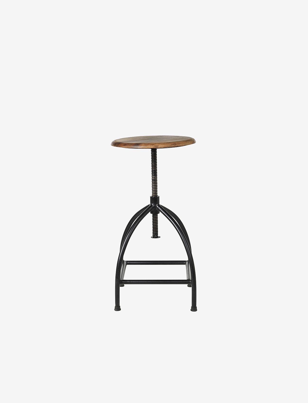 Broste Copenhagen - Sire Stool - stühle & hocker - black frame - 0