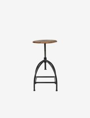 Broste Copenhagen - Sire Stool - chairs & stools - black frame - 0