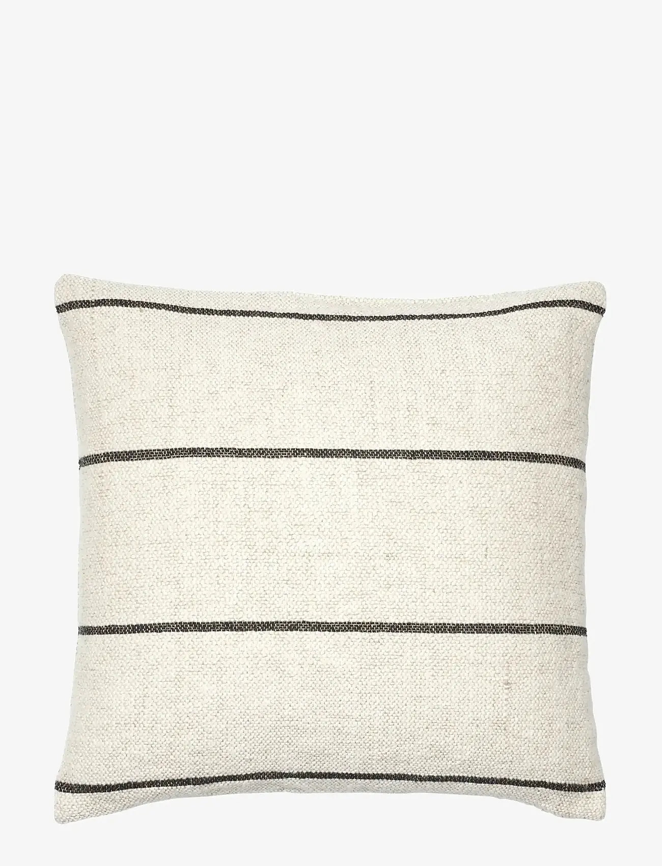 Broste Copenhagen - Sigrid Pudebetræk - laveste priser - light beige/black - 0