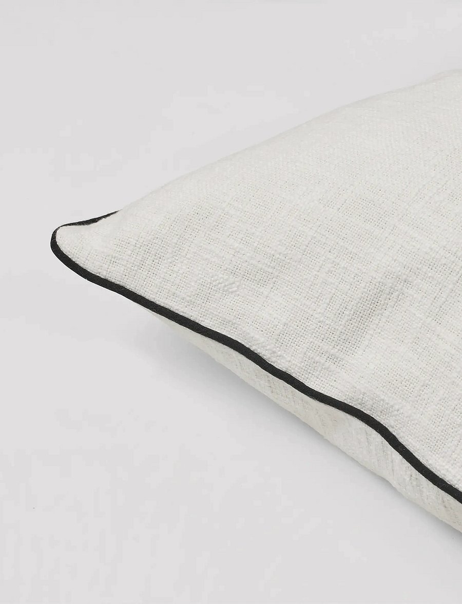 Broste Copenhagen - Maja Cushion Cover - padjakatted - white - 2