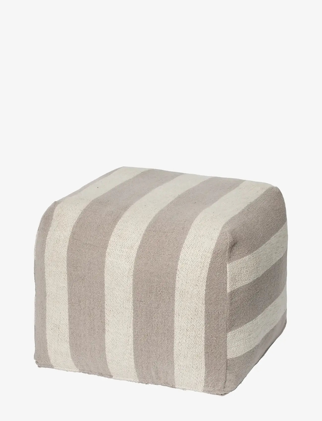 Broste Copenhagen - Sigrid Pouf - pouffes - grey - 1