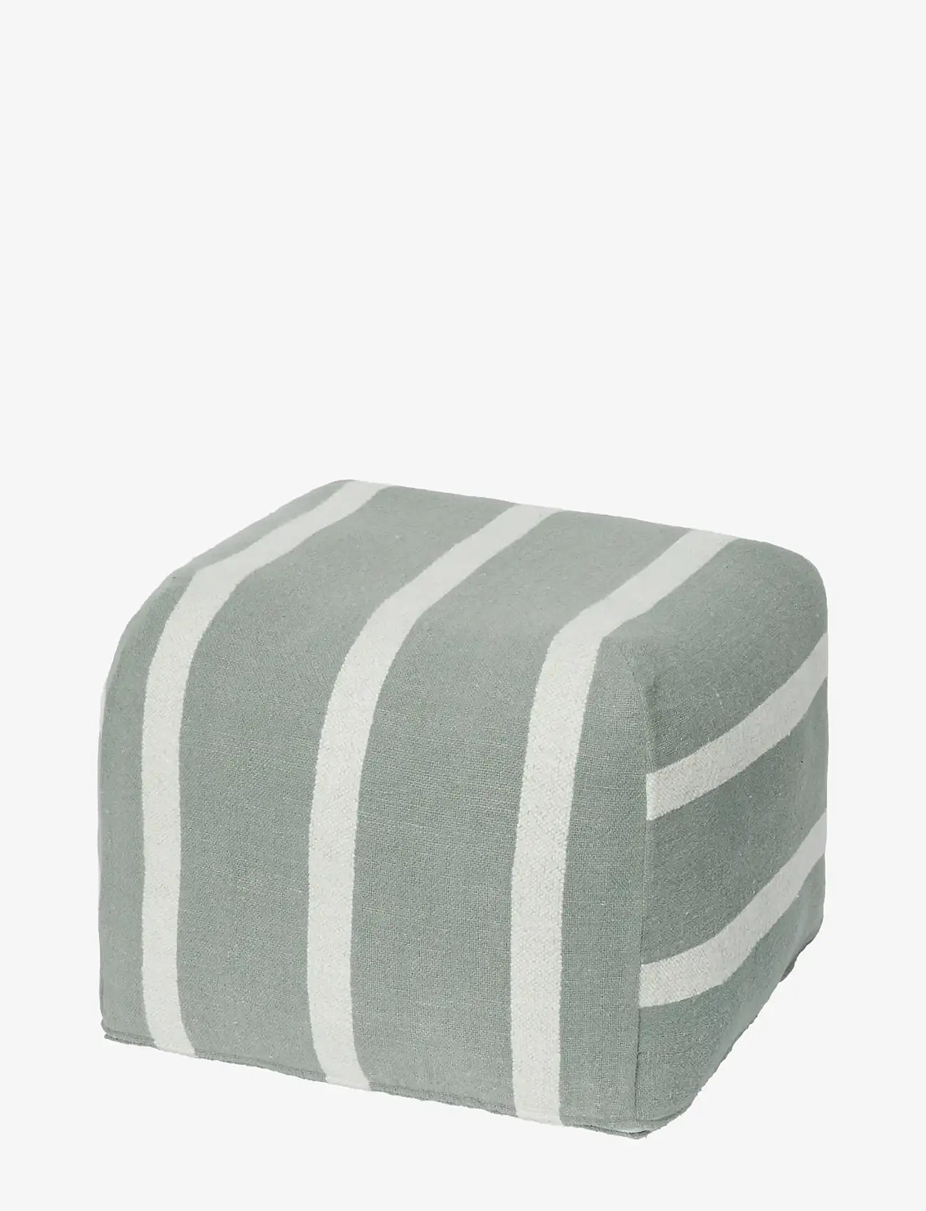 Broste Copenhagen - Sigrid Pouf - sittpuffar - green - 1