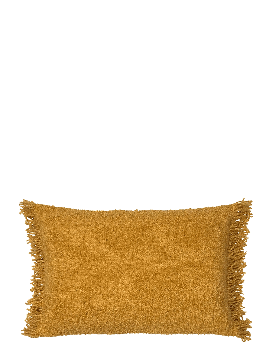 Broste Copenhagen - Fria Cushion Cover - pagalvėlių užvalkalai - yellow - 1