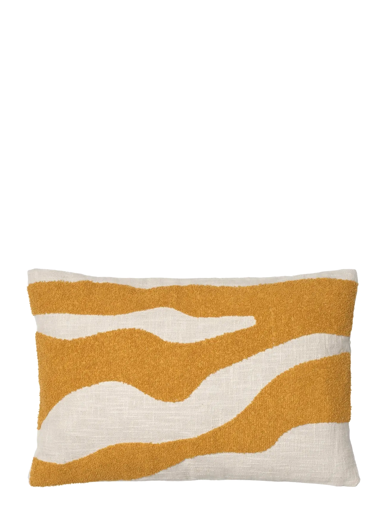Broste Copenhagen Marlie Cushion Cover - Julklappar - YELLOW / yellow
