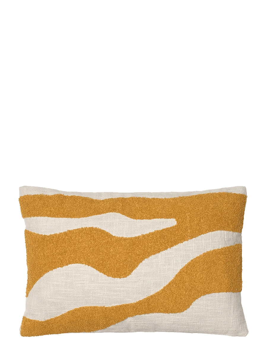 Broste Copenhagen - Marlie Cushion Cover - kissenbezüge - yellow - 1