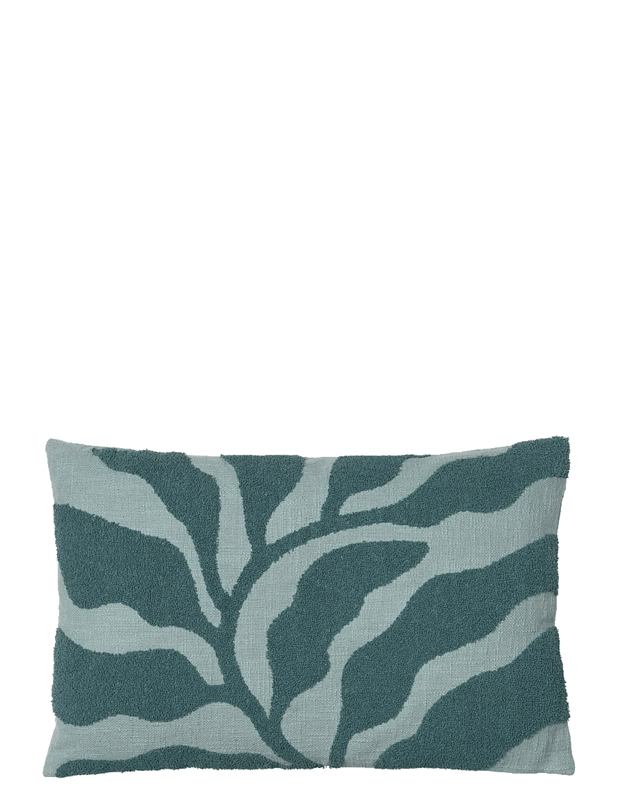 Broste Copenhagen - Delia Cushion Cover - kissenbezüge - blue - 1