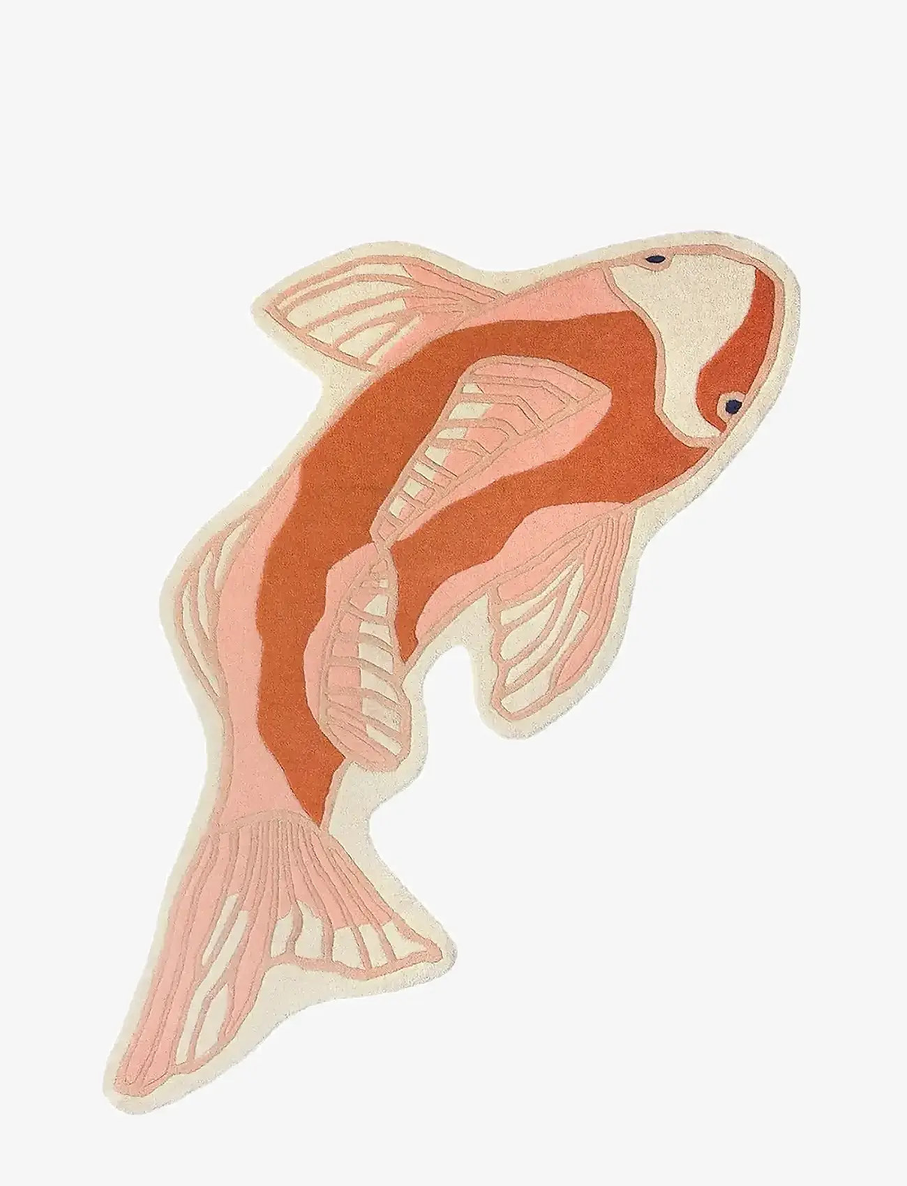 Broste Copenhagen - Koi Rug - bademåtter - pumpkin orange - 1