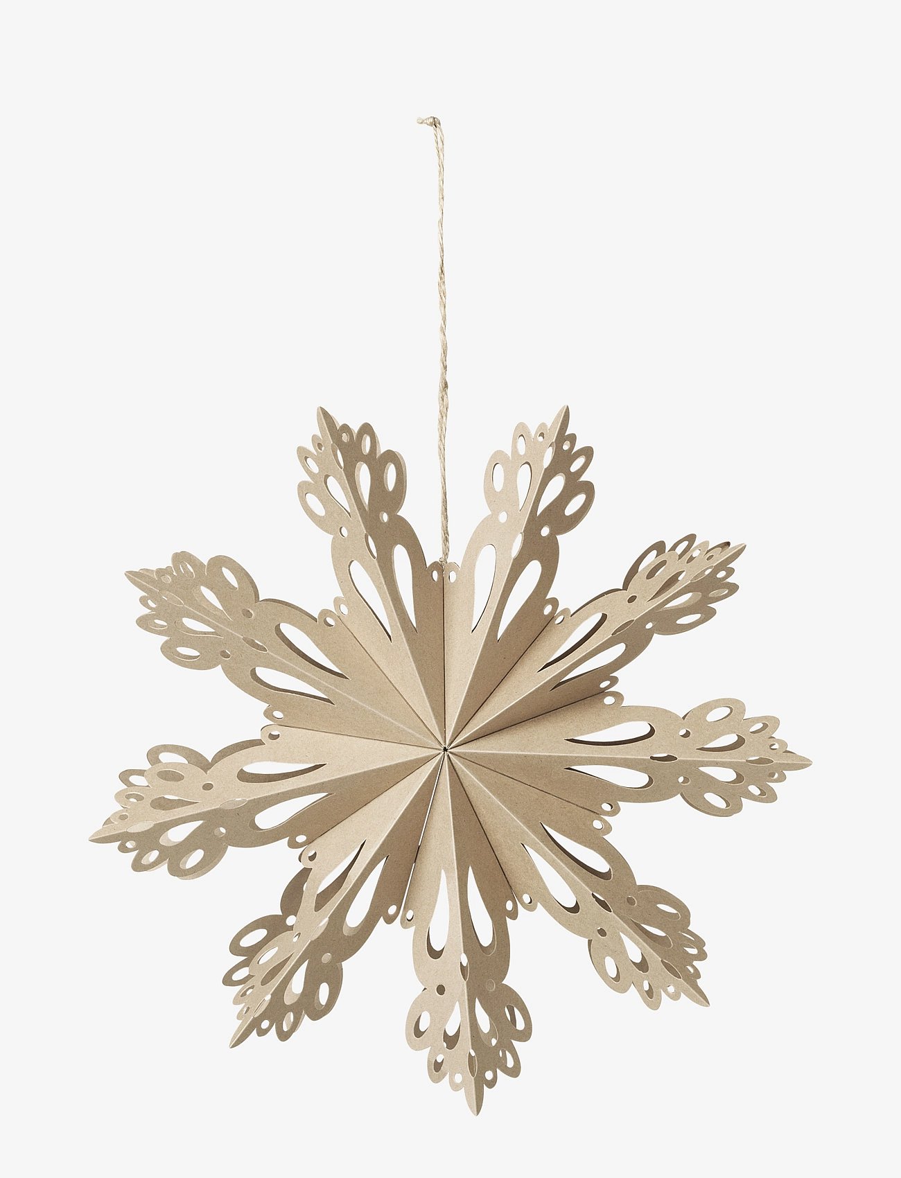 Broste Copenhagen | Snowflake Star Ornament M | Ø 30 CM
