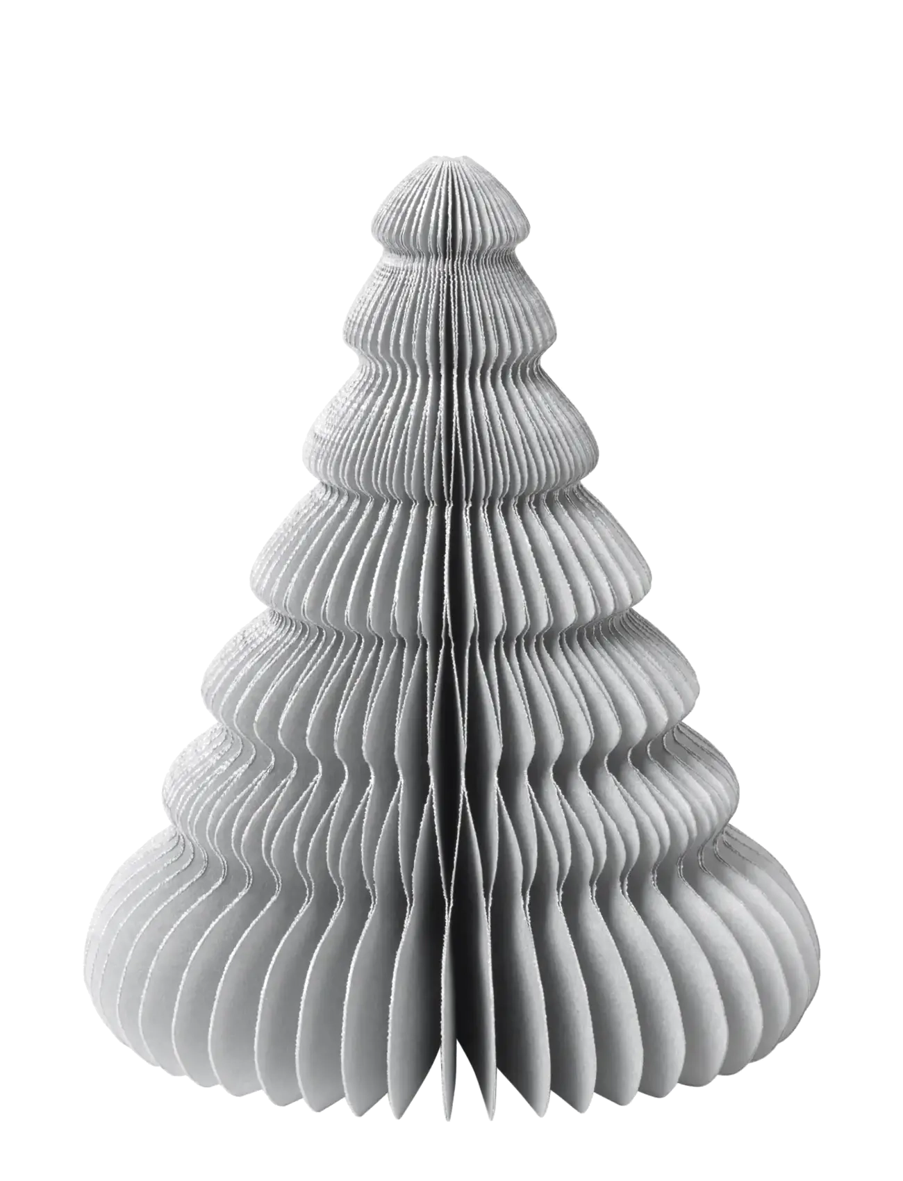 Broste Copenhagen - Honeycomb Christmas Tree - ziemassvētku eglītes - silver - 0