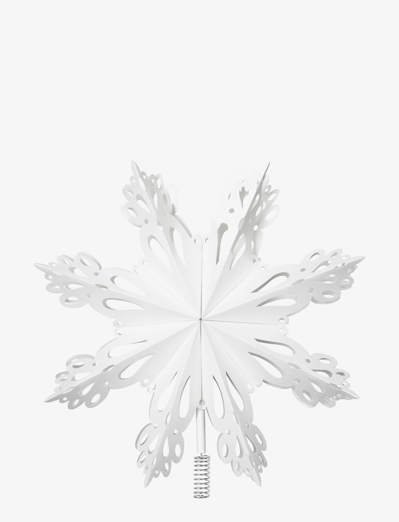 Broste Copenhagen Snowflake Tree Topper - View all - WHITE / white