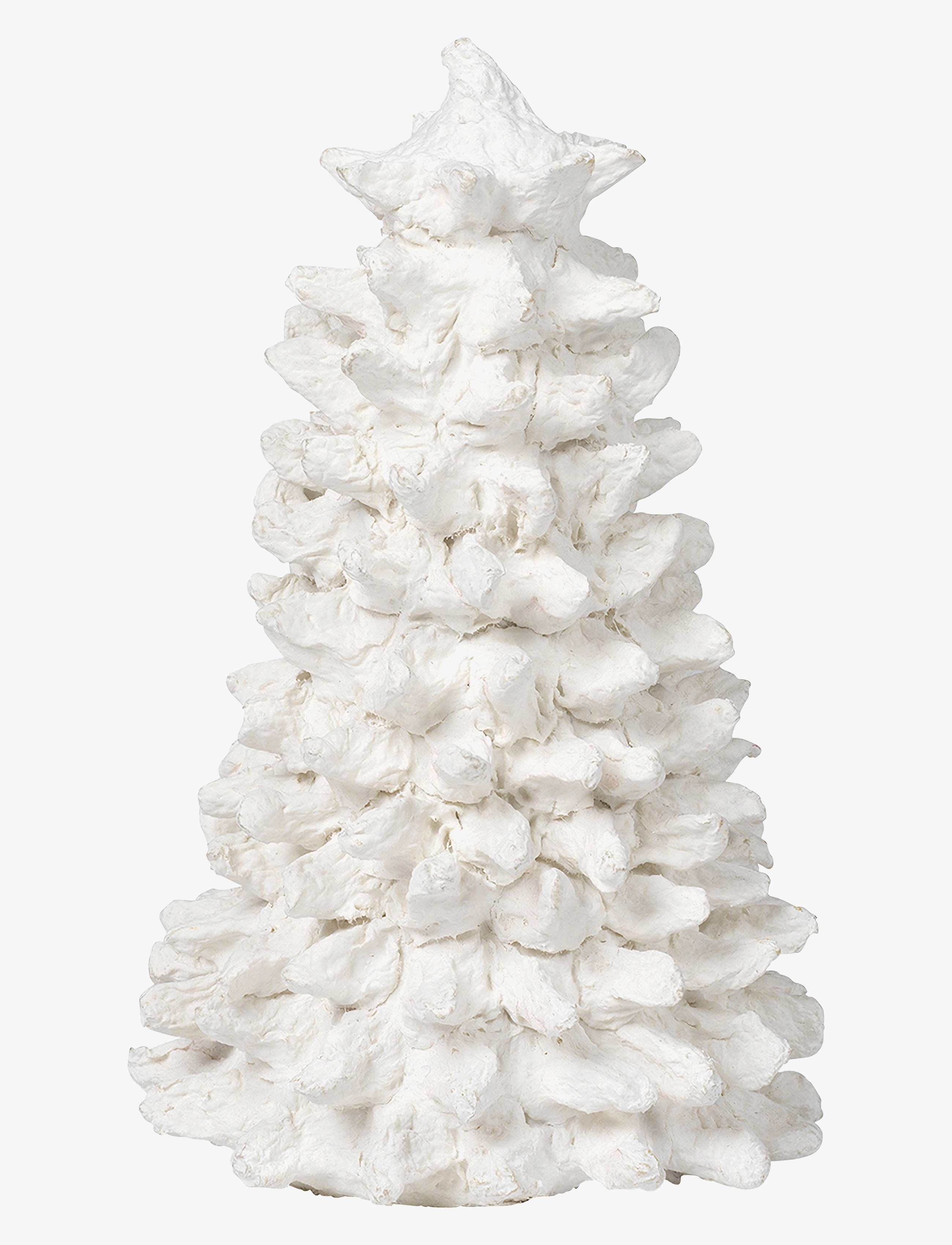 Broste Copenhagen Pulp Christmas Tree - Einrichtung - WHITE / white
