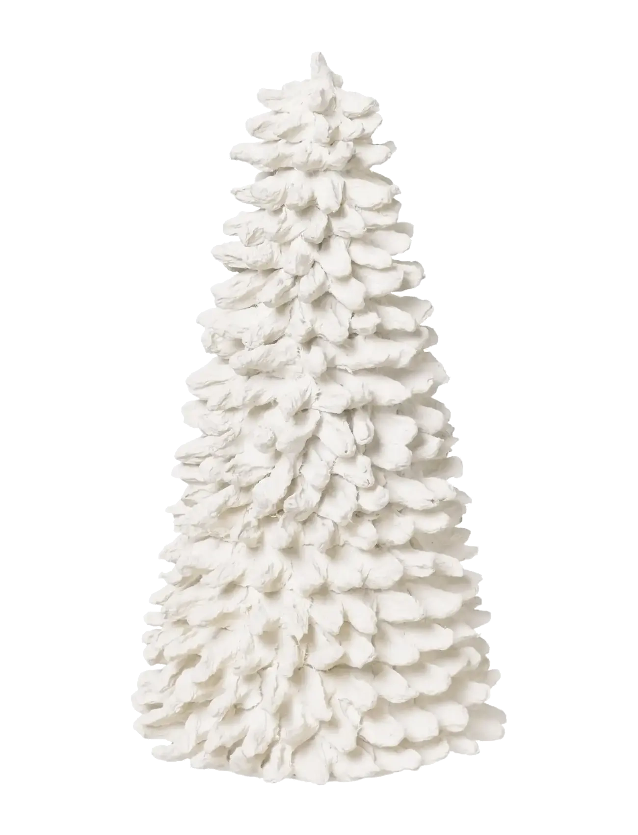 Broste Copenhagen Pulp Christmas Tree - Weihnachtsbäume - WHITE / white