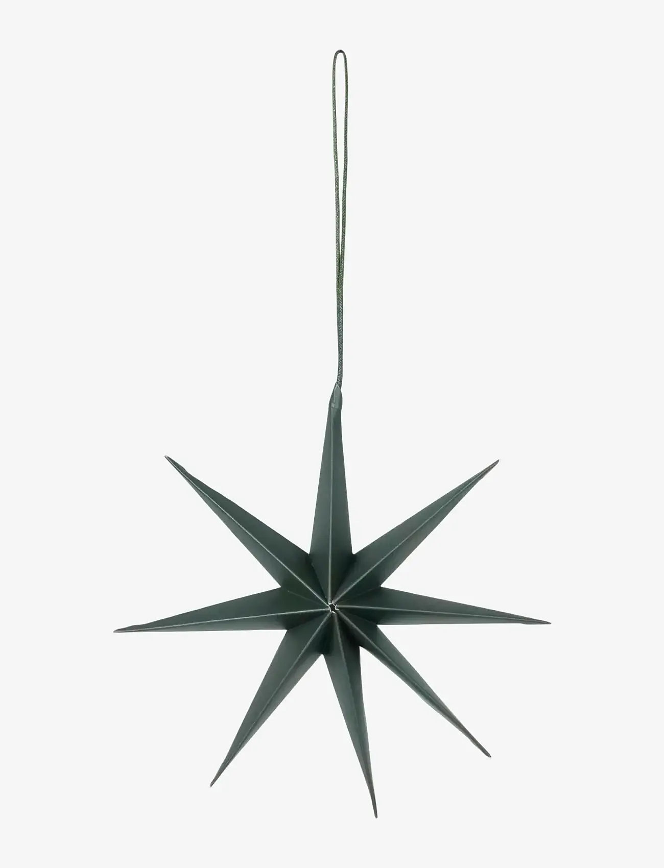 Broste Copenhagen - Star Ornament S - deep forest - 0