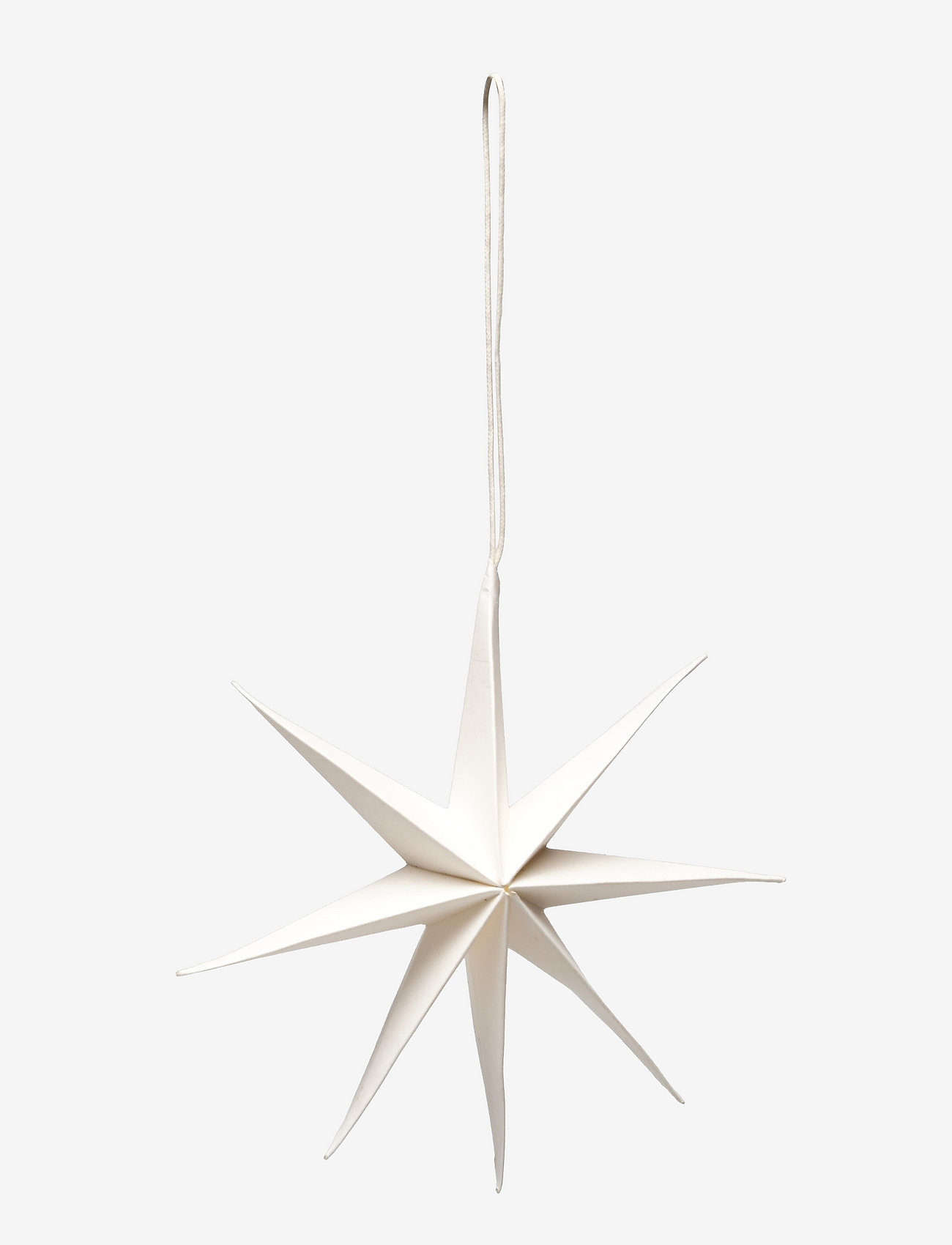 Broste Copenhagen - Star Ornament S - weihnachtskugeln - white - 1