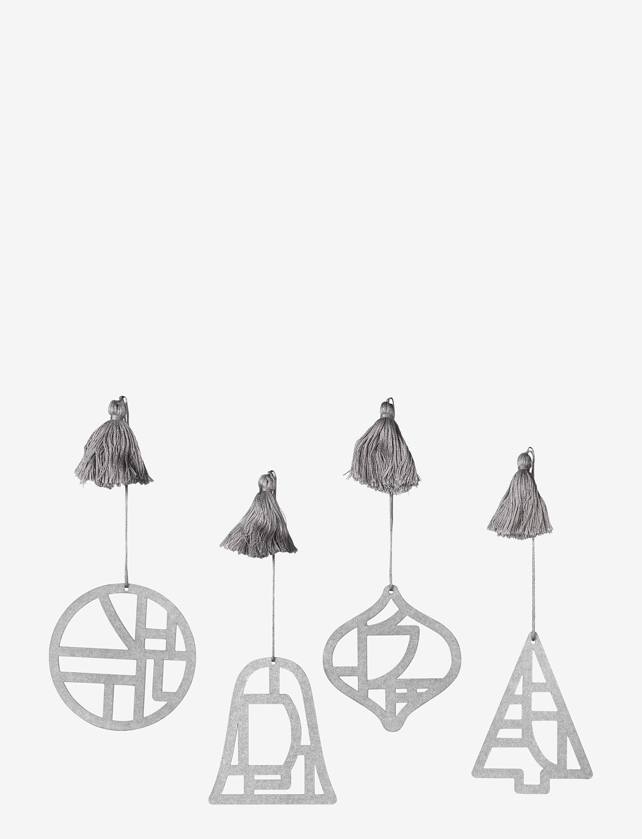 Broste Copenhagen - Fili Ornaments - madalaimad hinnad - silver - 0